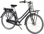 Tretwerk - Tretwerk E-cargo 28 inch 49 cm dames 7v v-brakes antraciet
