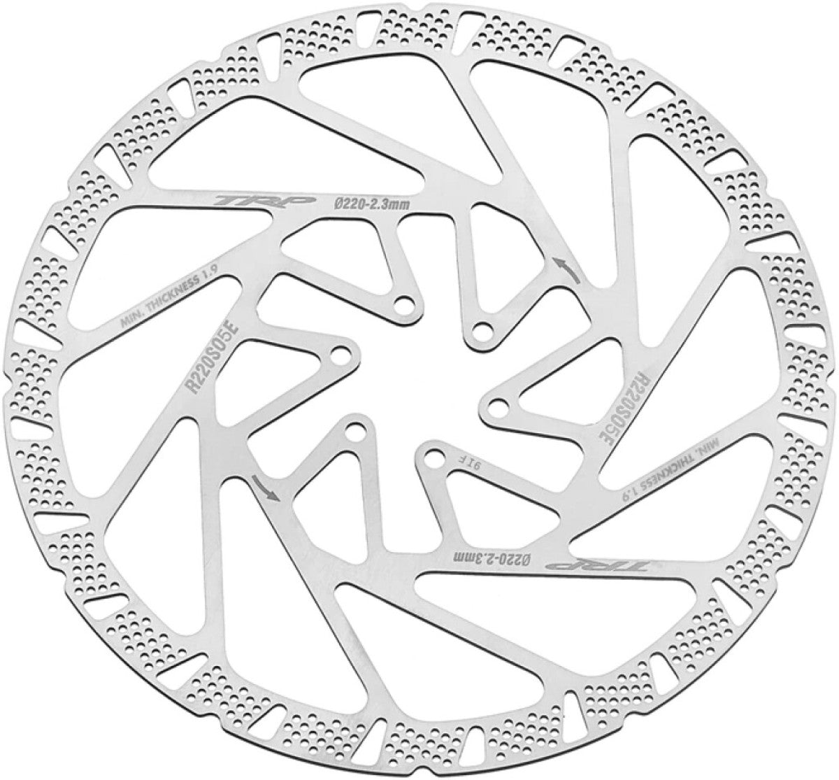 TRP - TRP schijfrem rotor e2.3 extra hittebestendig ø203mm 2.3mm