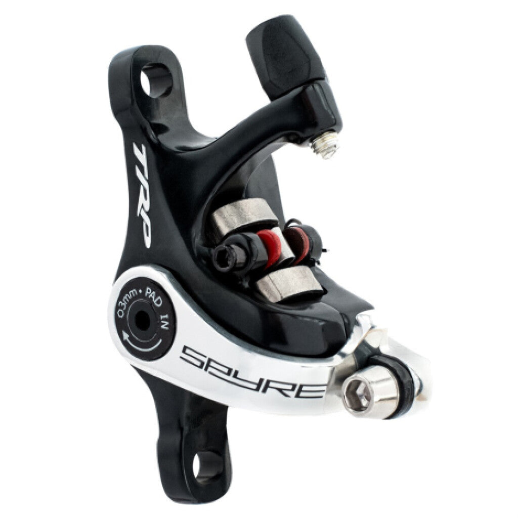 TRP MD-C610 Spyre étrier de frein mécanique à montage plat pour noir/argent