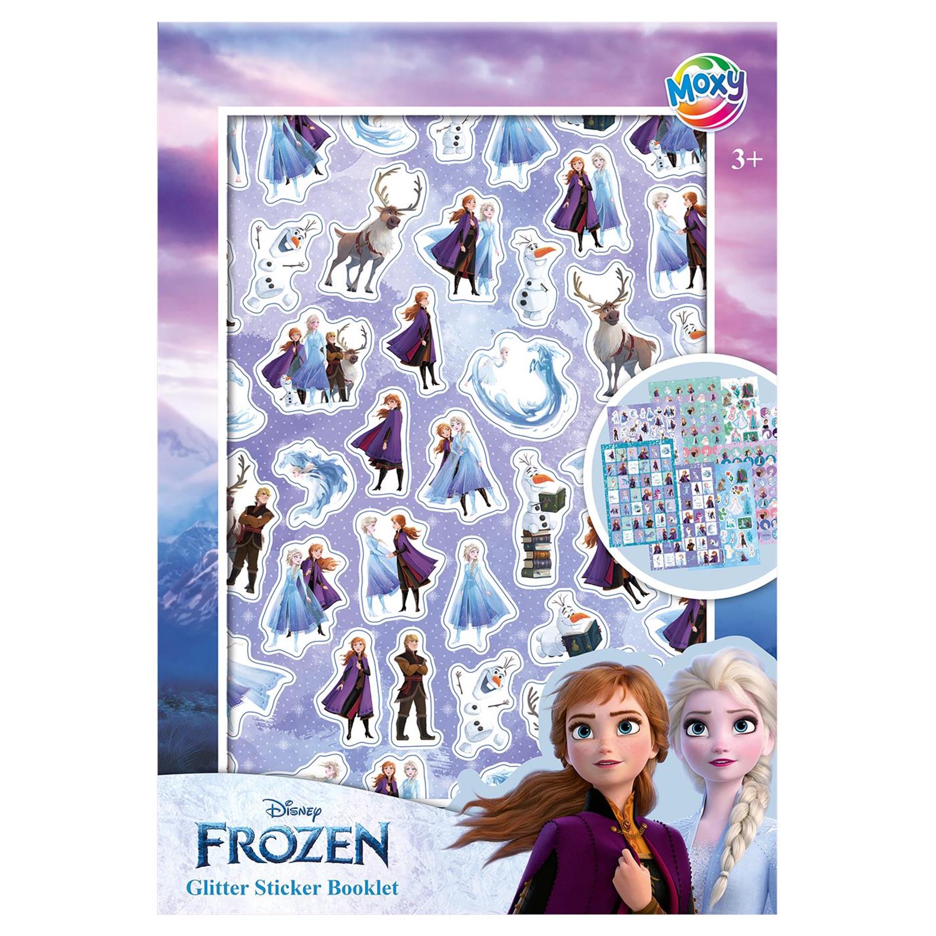 Moxy - Moxy frozen glitter stickerboek - a5