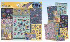 Totum stitch super stickerset 8 blaadjes