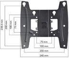 Enzo tv wandbeugel wm4241 one for all solid turn90 - 7312450