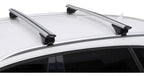 dakdragerset Fly Bar 100 kg 124 cm aluminium zilver
