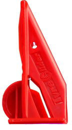Tyre glider ergonomische bandenafnemer 7,8 x 4,3 cm rood
