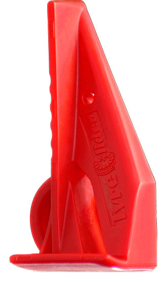 Tyre glider ergonomische bandenafnemer 7,8 x 4,3 cm rood