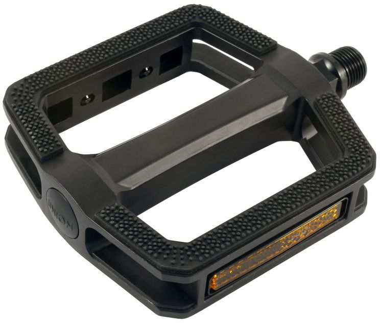 Union - pedalen sp-180 non-slipaluminium huis matzwart