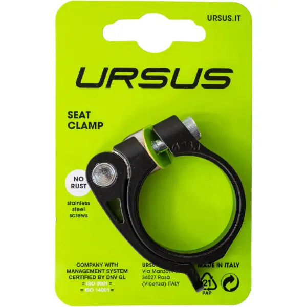 Ursus - Ursus Zadelpenklem urban 381mm | snelspanner | zwart