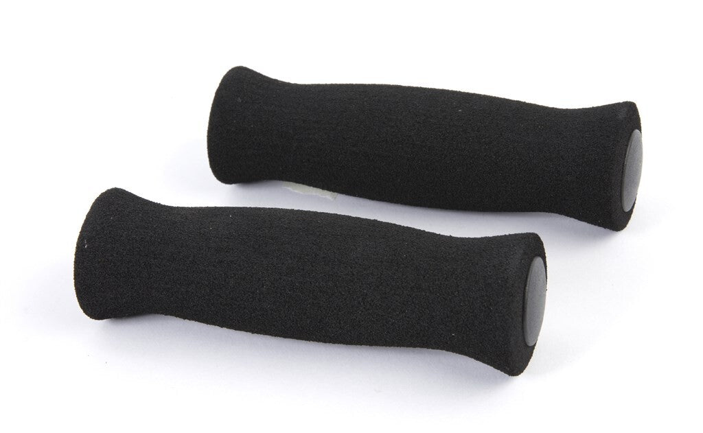 Mousse Velo Grips. Longueur : 125/125 mm. Noir