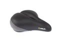 Velo Saddle Plush Touring Saddle Ladies Memory Foam 3016075MF selle en peluche visite mémoire mousse dames noires