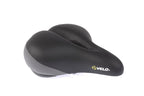 Velo Saddle Plush Touring Saddle Ladies Memory Foam 3016075MF selle en peluche visite mémoire mousse dames noires