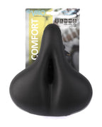 Velo Saddle Plush Touring Saddle Ladies Memory Foam 3016075MF selle en peluche visite mémoire mousse dames noires