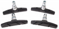 Ventura Remblokken set V-brake 70 x 14 mm zwart