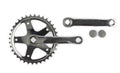 Vinty crankstel 36t. spieloos 130mm 1 8 zilver