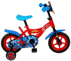 Spider-Man Kinderfiets Jongens 10 inch Rood Blauw Doortrapper