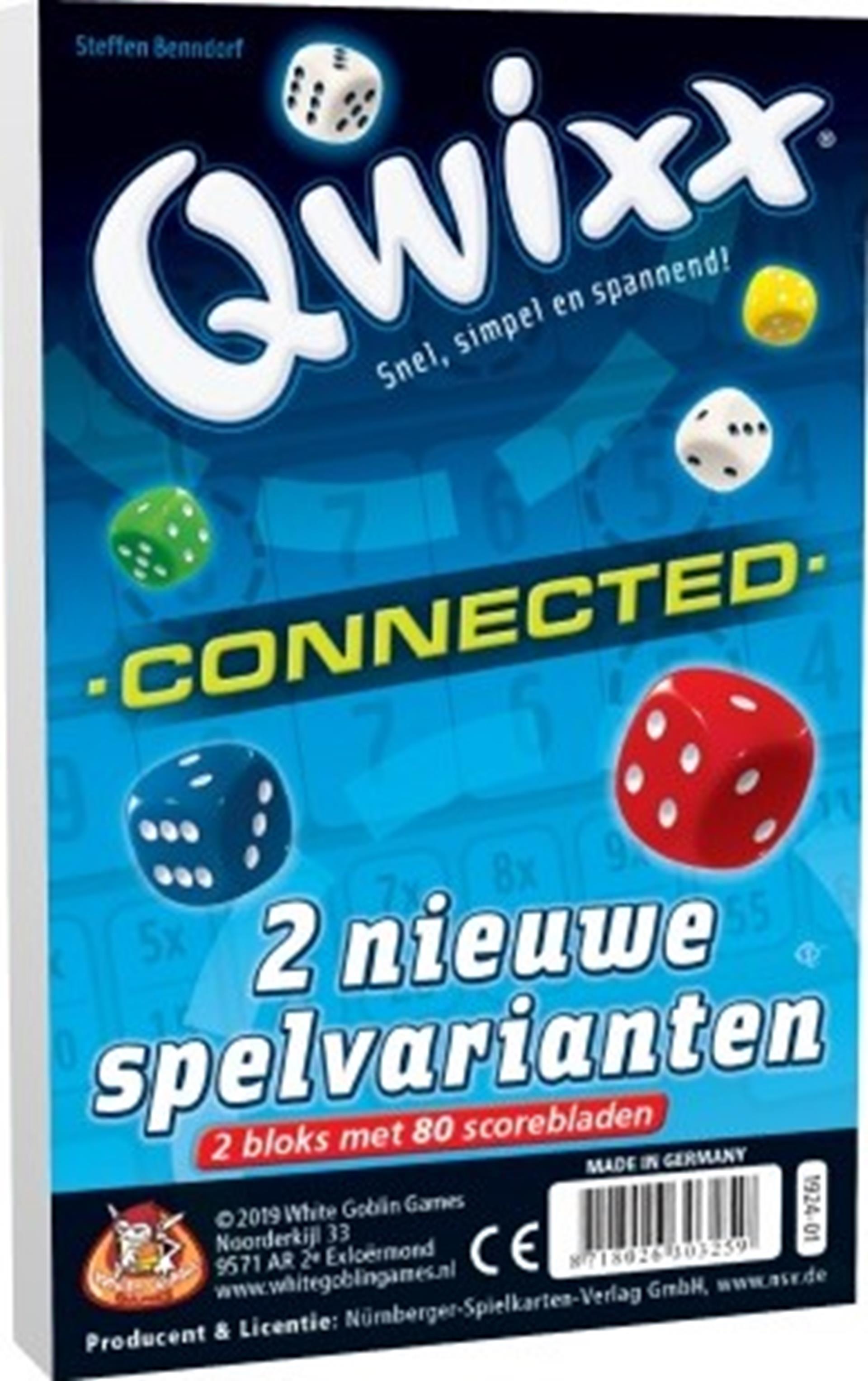 White goblin games qwixx uitbreiding - connected