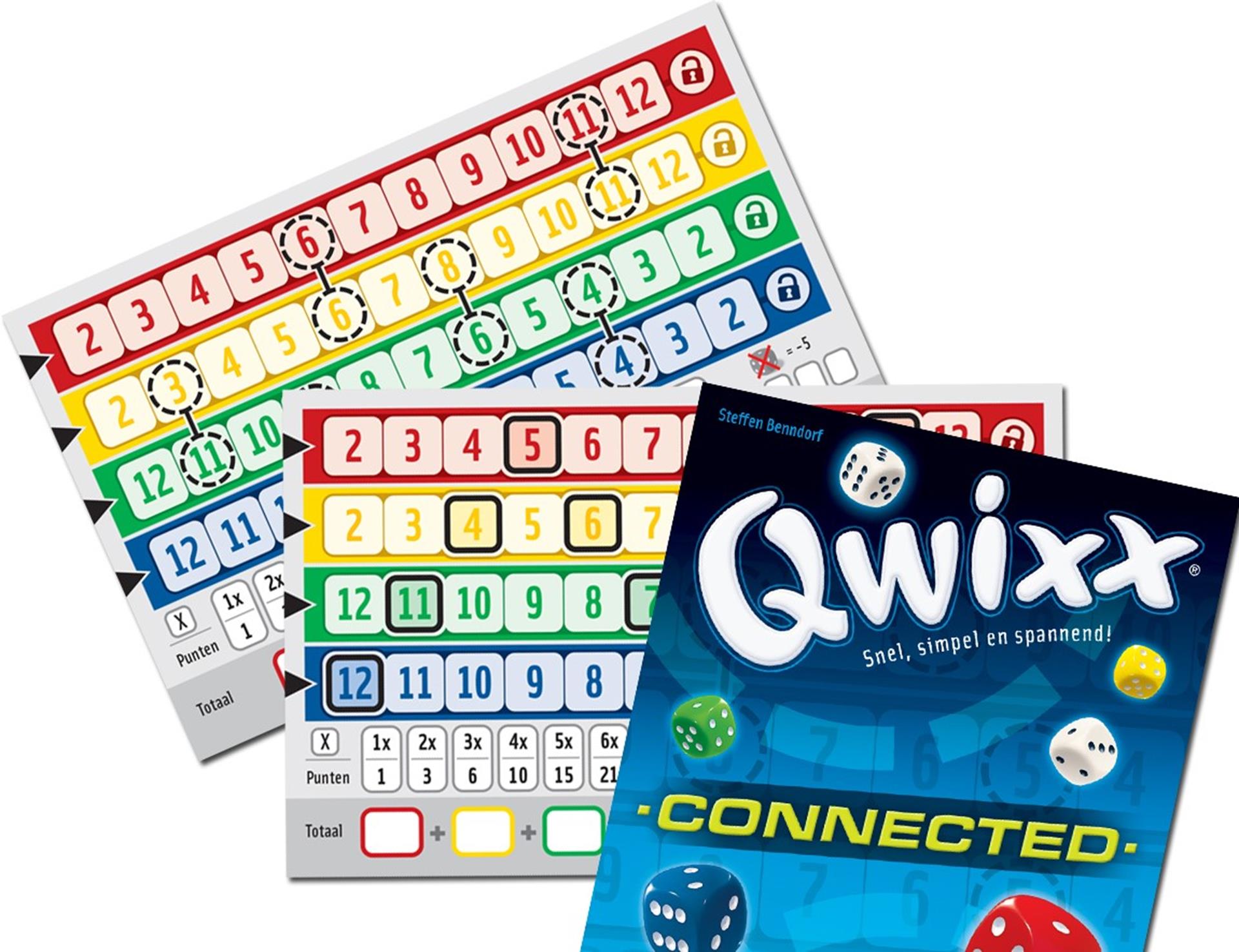 White goblin games qwixx uitbreiding - connected
