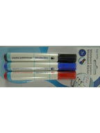 Topwrite whiteboardstift rood, blauw, zwart - 3st.