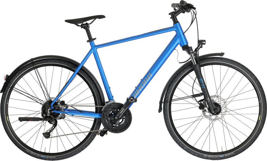 Winora - Winora Domingo 27 sport 28 inch 60 cm heren 27v blauw