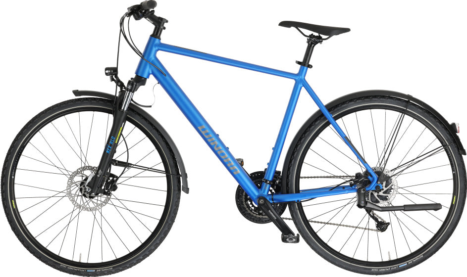 Winora - Winora Domingo 27 sport 28 inch 60 cm heren 27v blauw