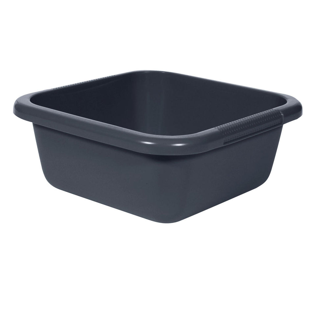Curver afwasteil vierkant 10 liter antraciet 35x35x12cm