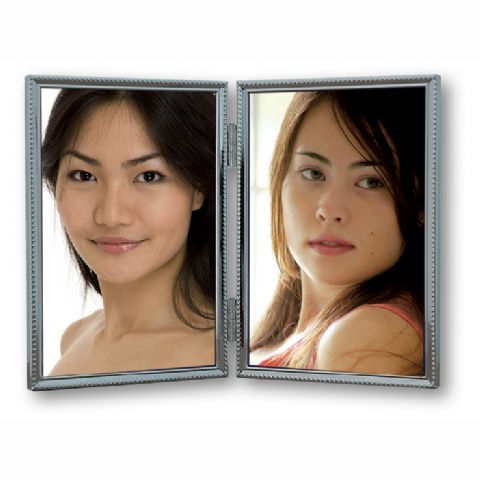 Zep fotolijst 120ds04-4r silver 2x 10x15 cm