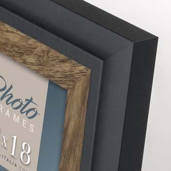 Zep - fotolijst eg418l enna black 18x24 cm