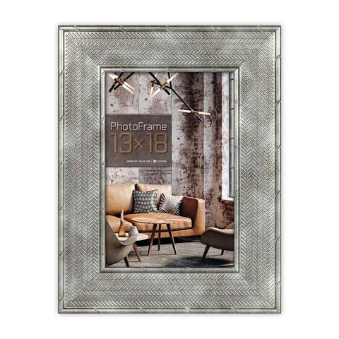 Zep fotolijst ka657s andria silver 13x18 cm