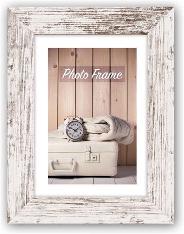 Zep fotolijst v21546 nelson 6 white wash 40x50 cm