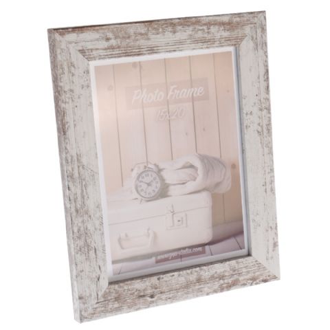 Zep fotolijst v21576 nelson 6 white wash 13x18 18x23 cm