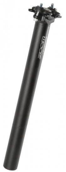 Zoom Zadelpen vast 31.6 x 350 mm aluminium zwart