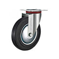 Tarsus zwenkwiel 160 mm. zwart