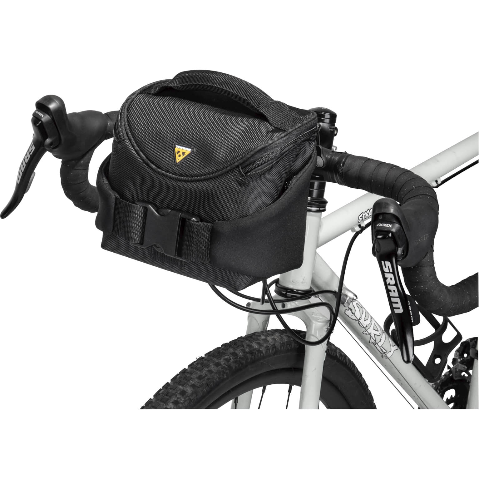Topeak Tour Guide Compact stuurtas - Zwart, nylon, 2L, fietsaccessoire
