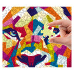 Grafix ronde puzzel leeuw 1000 stukjes