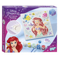 Intro disney princess totum knutselset 3d canvas prinses schilderijtje maken van ariel