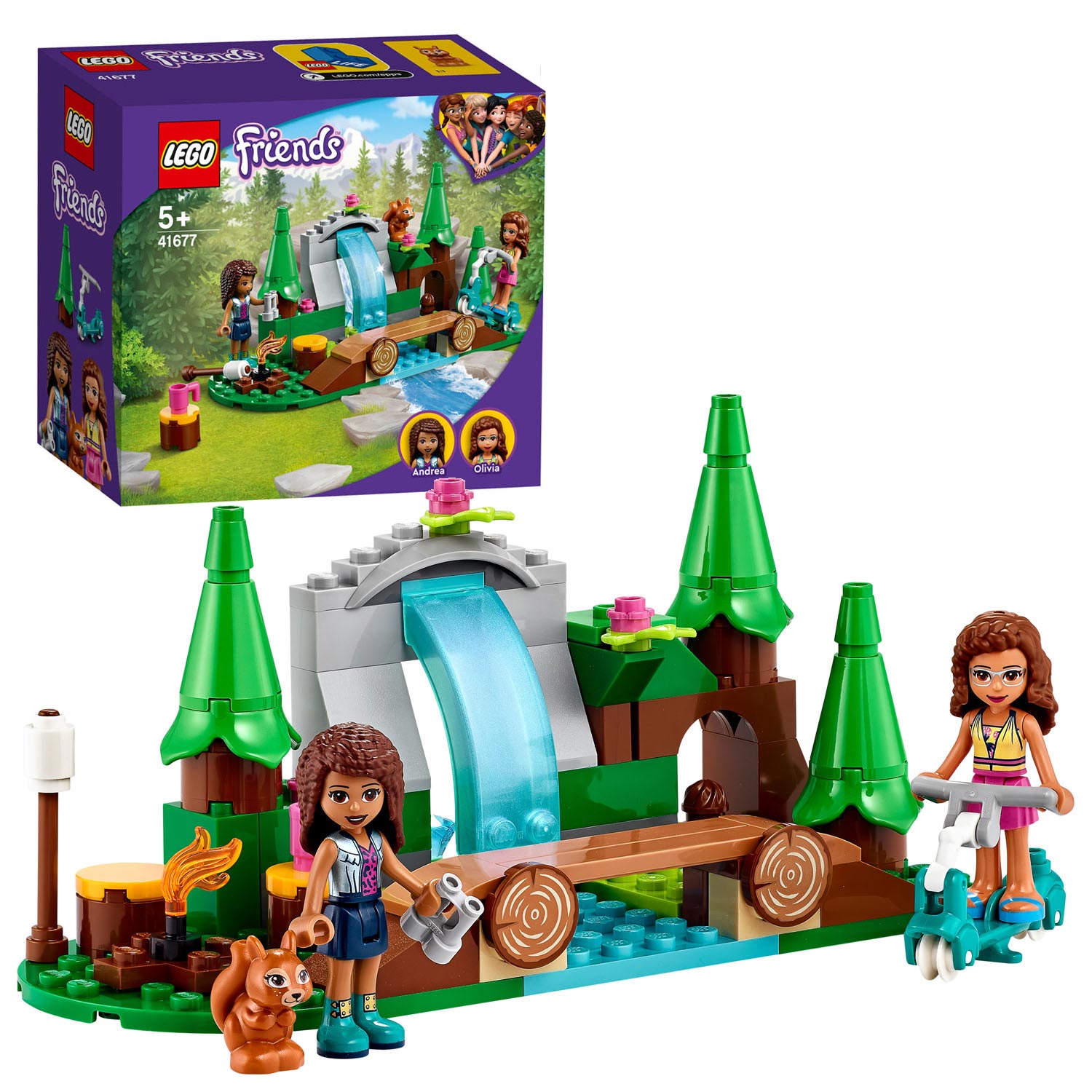 Lego friends - 41677 waterval in het bos
