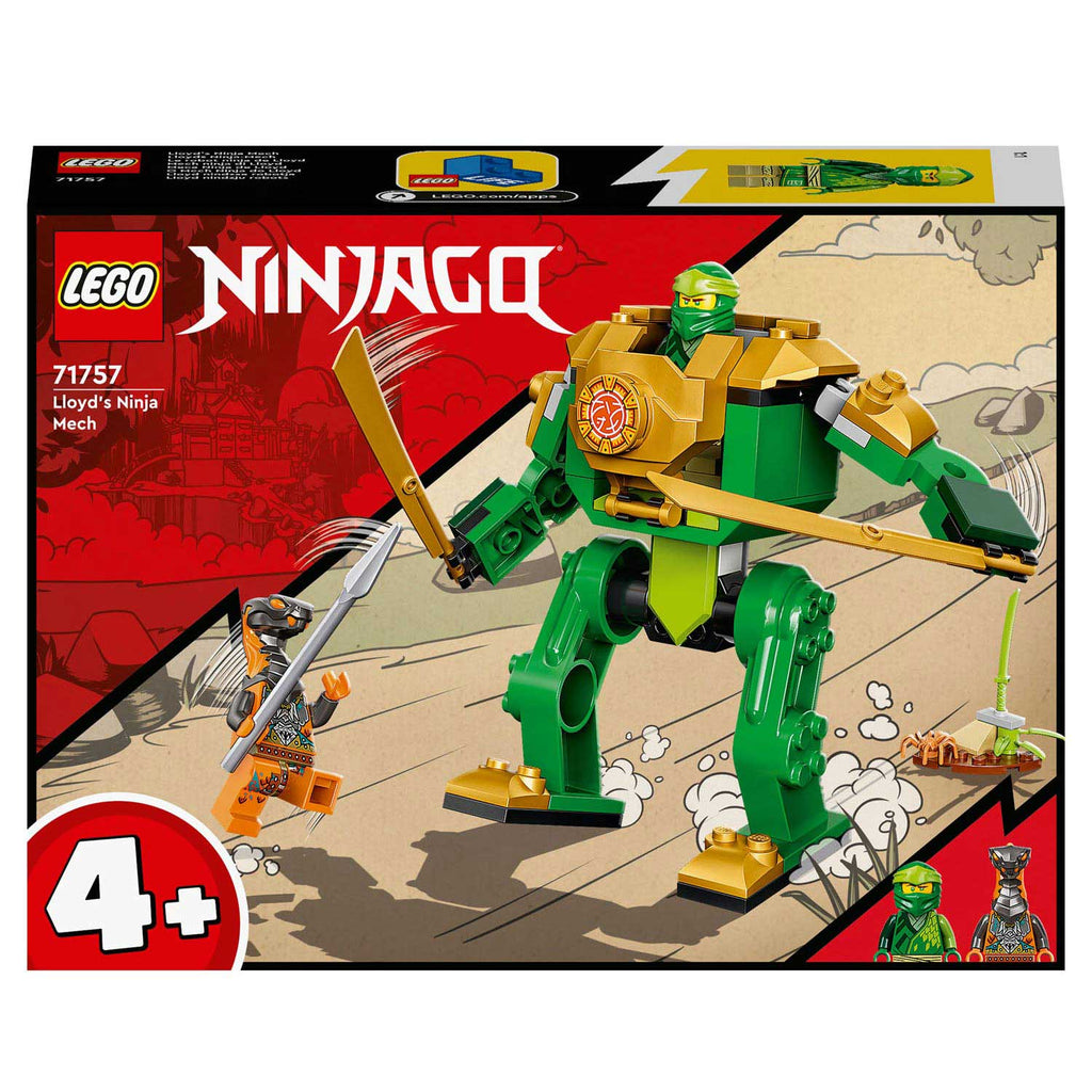 Lego ninjago - lloyd's ninjamecha constructiespeelgoed (71757)