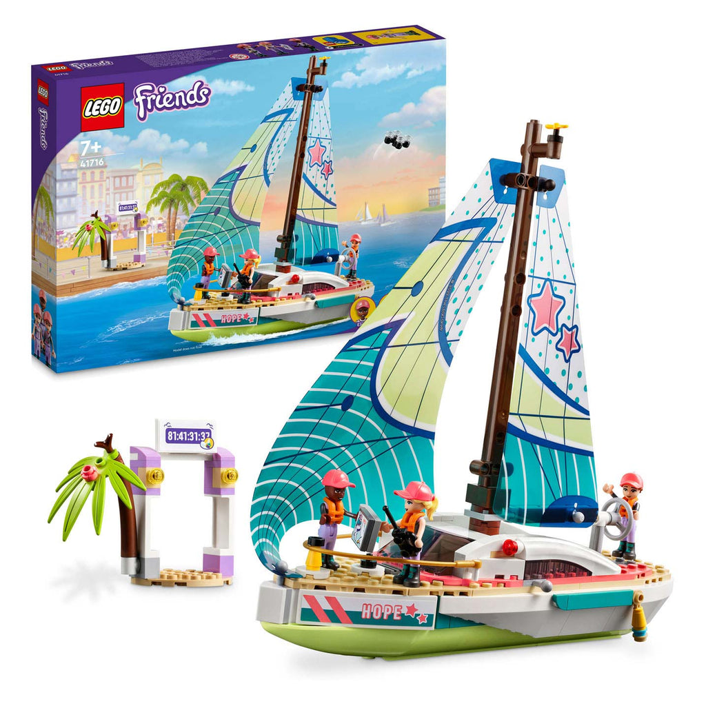 Lego friends - stephanies zeilavontuur constructiespeelgoed (41716)