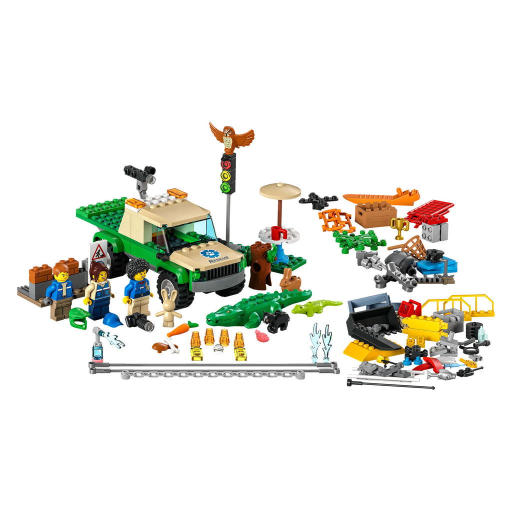 Lego city - wilde dieren reddingsmissies constructiespeelgoed (60353)