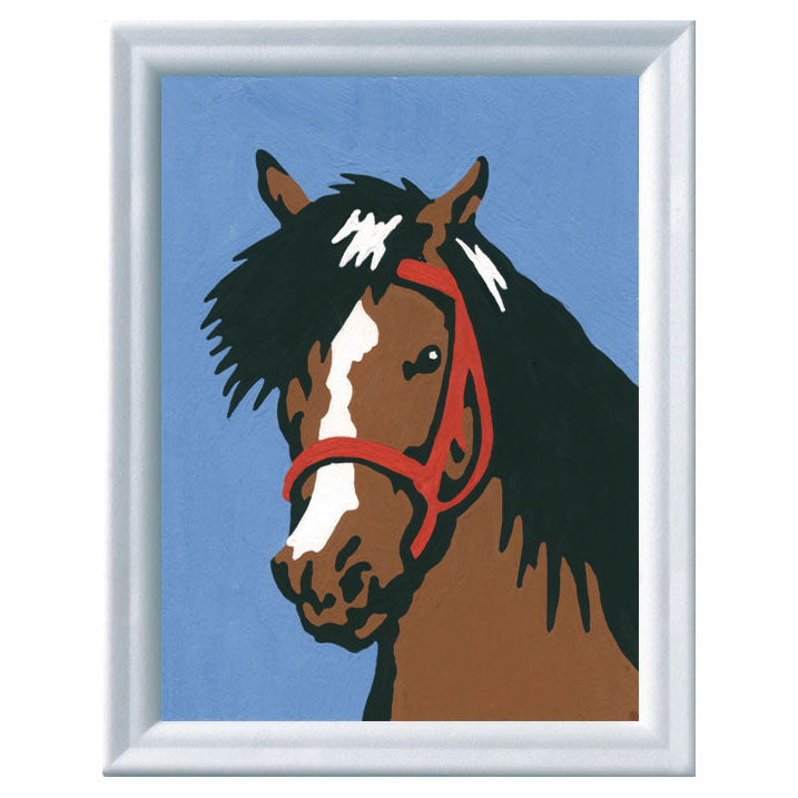Ravensburger schilderen op nummer paardenblik - hobbypakket