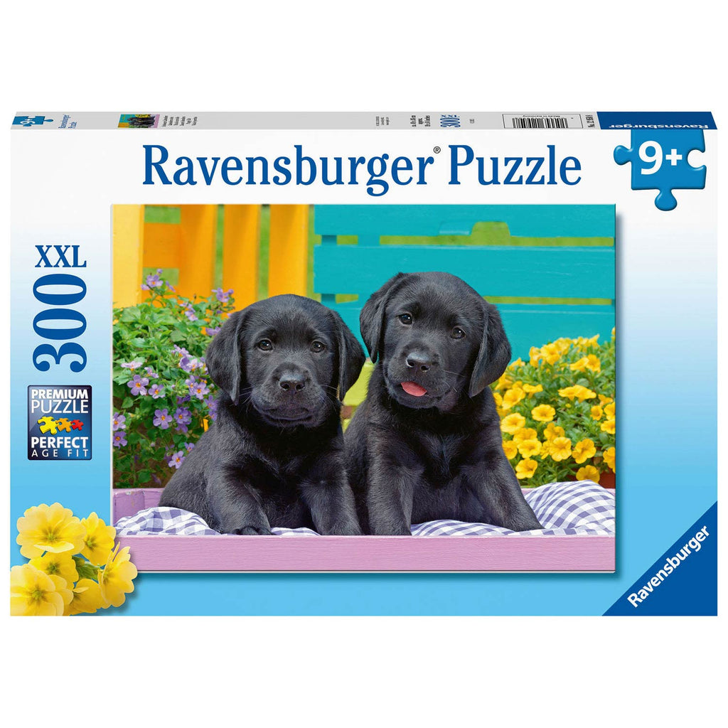 Ravensburger puzzel zwarte labradors - legpuzzel - 300 stukjes