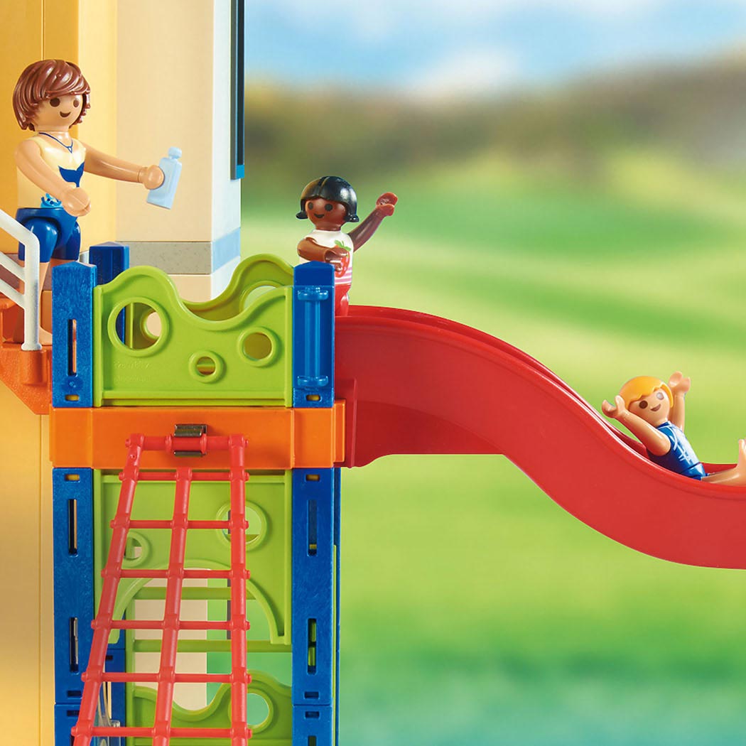 PLAYMOBIL City Life Zwembadfeest met Glijbaan 70987