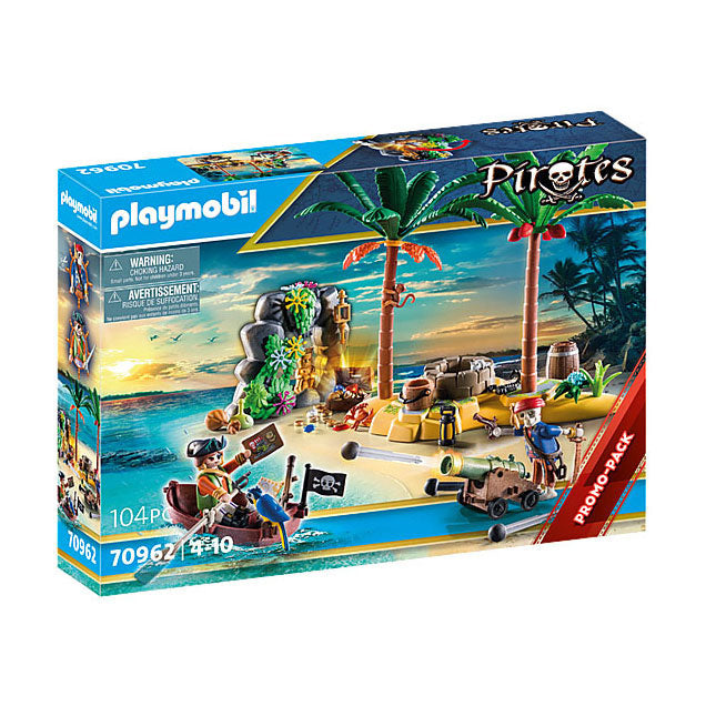 PLAYMOBIL PLAYMOBIL Pirates Piratenschateiland met skelet