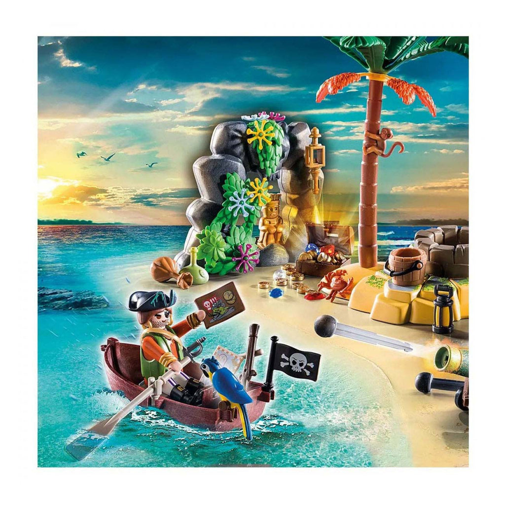 PLAYMOBIL PLAYMOBIL Pirates Piratenschateiland met skelet