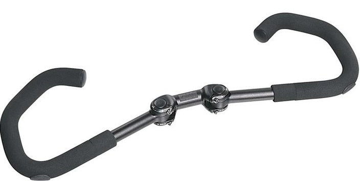 Multigrip stuur premium comfort 22.2 25.4 glans zwart verstelb