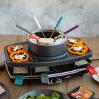 Livoo Livoo Gourmetstel, grillplaat en fondueset 3-in-1 8 personen 1100 W