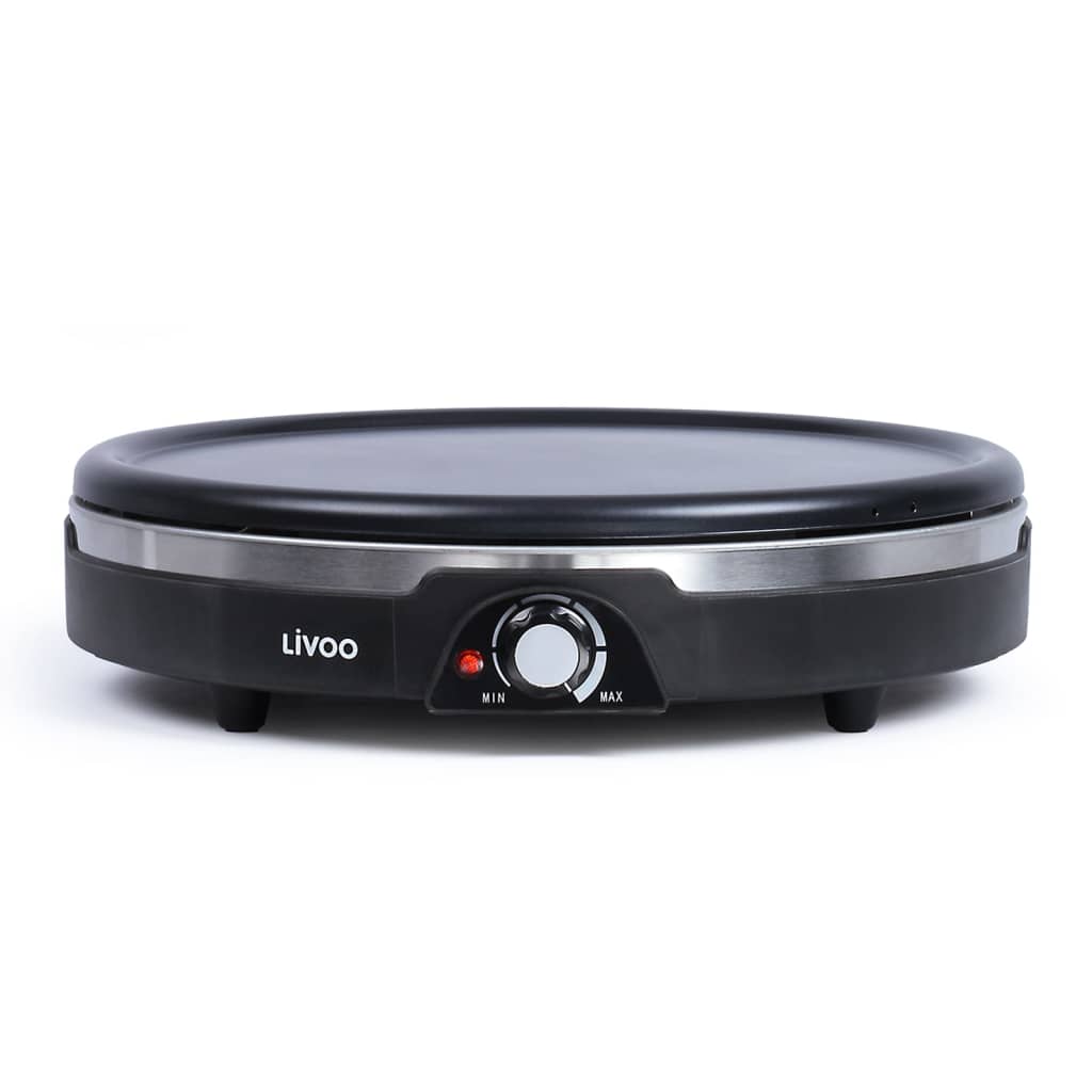 Livoo Livoo Crêpemaker XXL zwart Ø 38 cm zwart