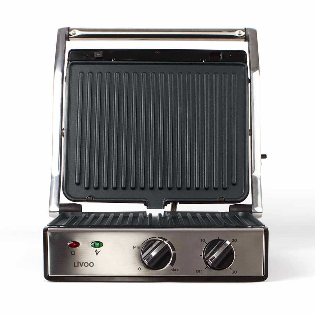 Livoo Livoo Contactgrill 2000 W grijs