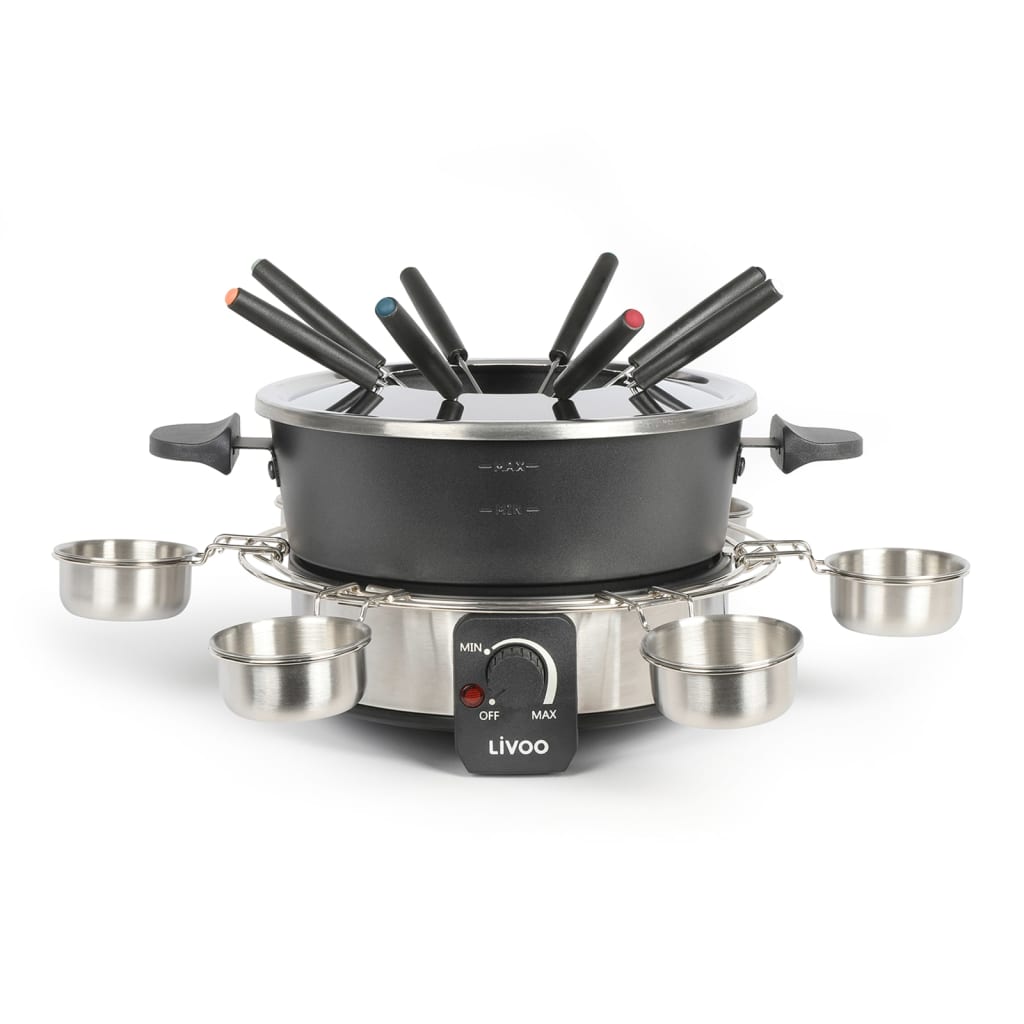 Livoo Livoo Fonduepan elektrisch 8-persoons 1,8 L 1000 W zwart