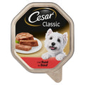 Cesar hondenvoer - classic - rund in paté - maaltijdkuipjes 14x150g