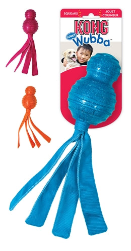 Kong wubba comet - hondenspeelgoed - assorti - m